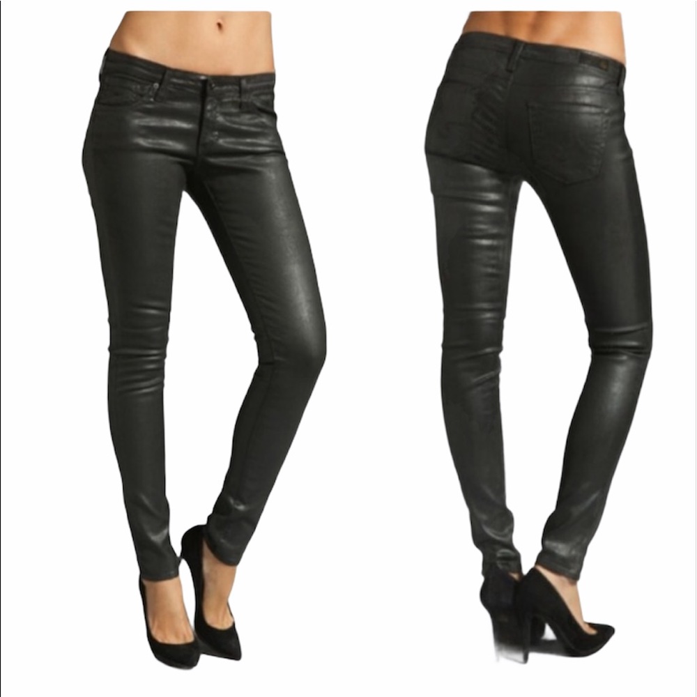 Adriano Goldschmied AG Leatherette Legging Jeans